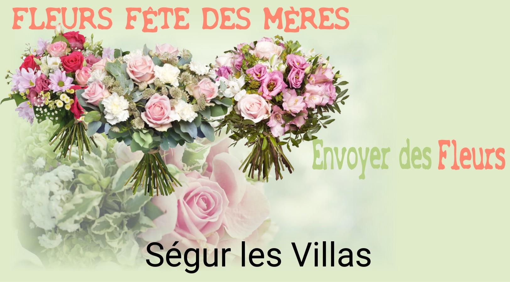 Bouquet de Fête des Mères livré à Ségur-les-Villas